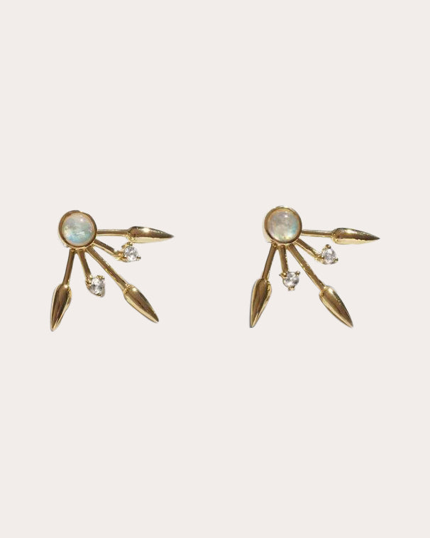 Beam Drop Earrings