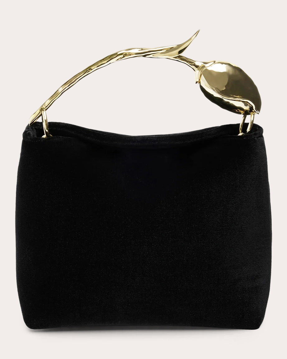 Mini Bloom Velvet Bag