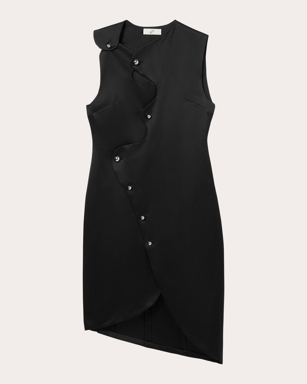 Petal Asymmetric Sheath Dress
