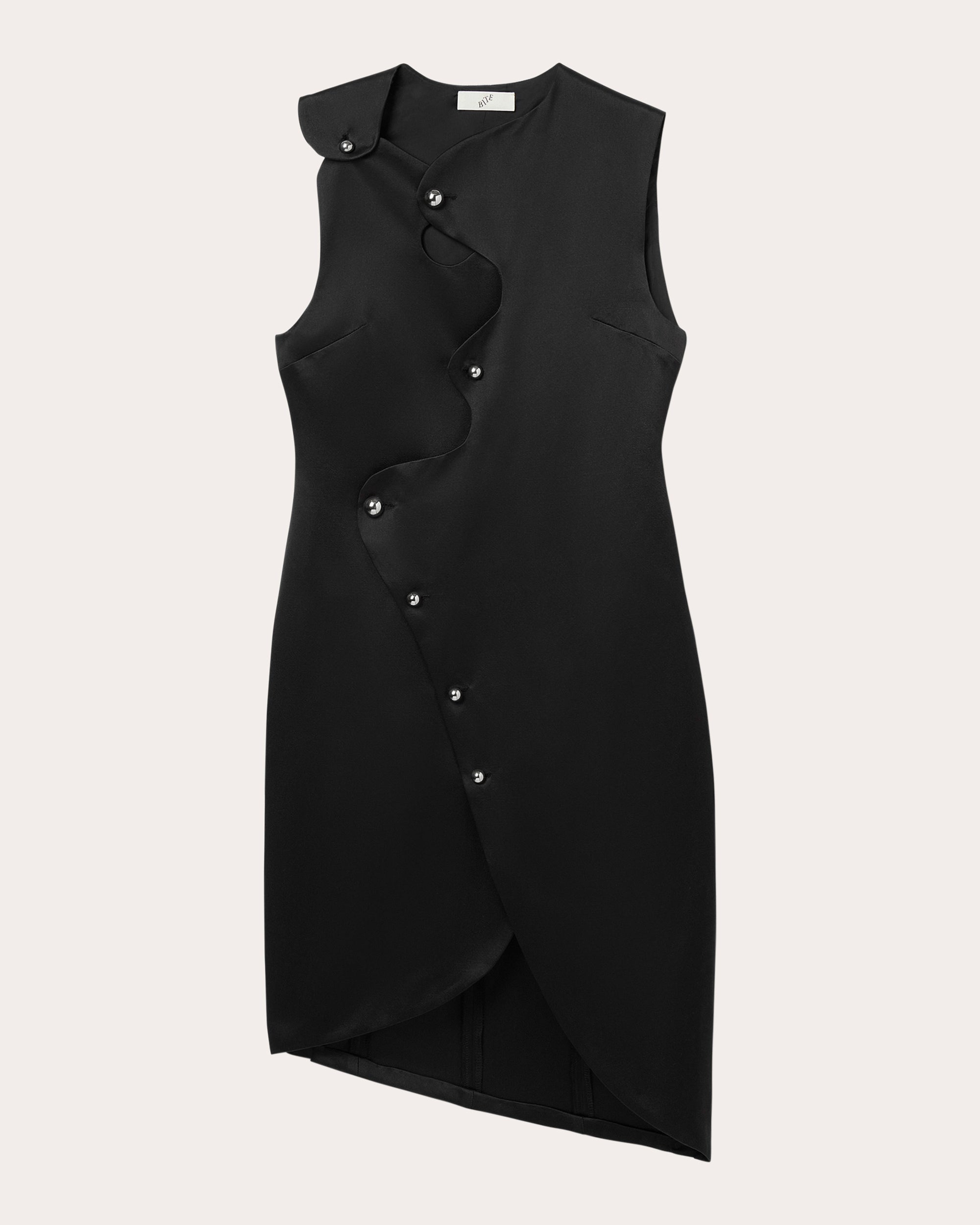 Petal Asymmetric Sheath Dress