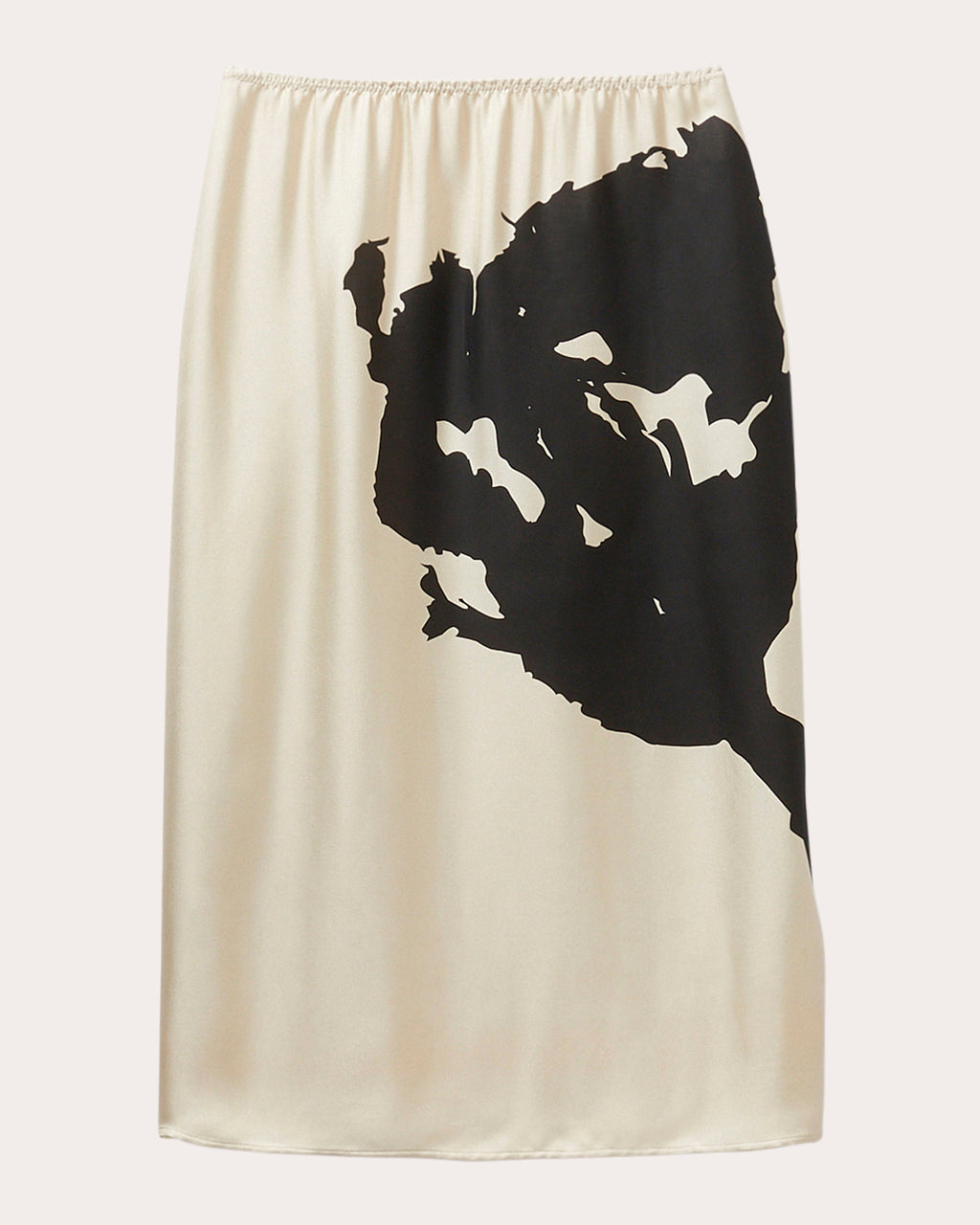 Printed Silk Skirt