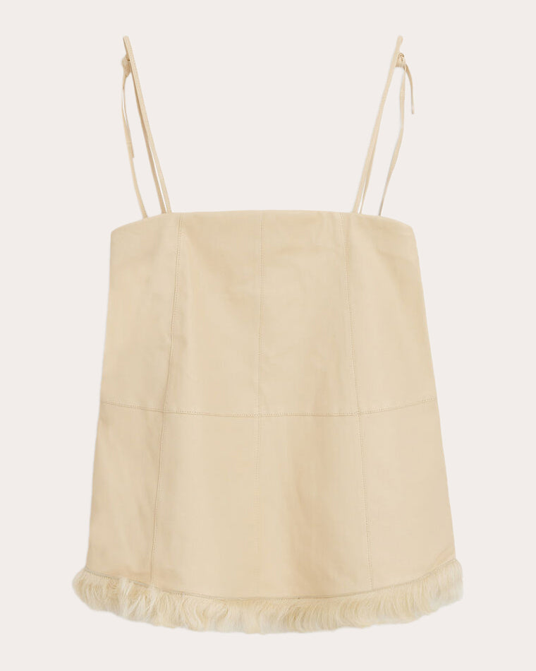 Bedino Leather Top