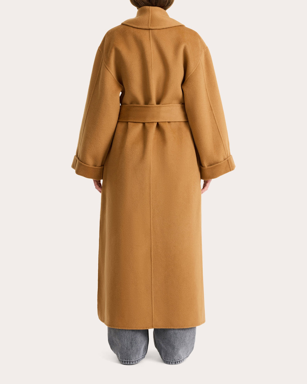 Trullem Double Faced Wool-Felt Coat