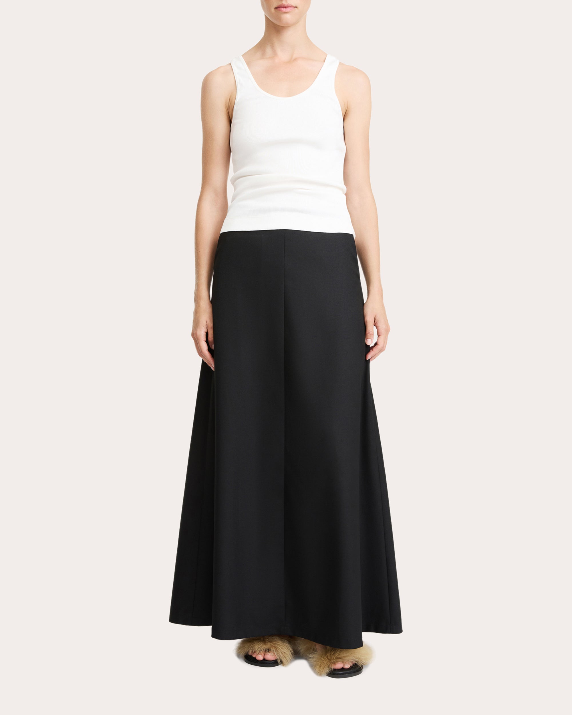 Isoldas Flare Maxi Skirt