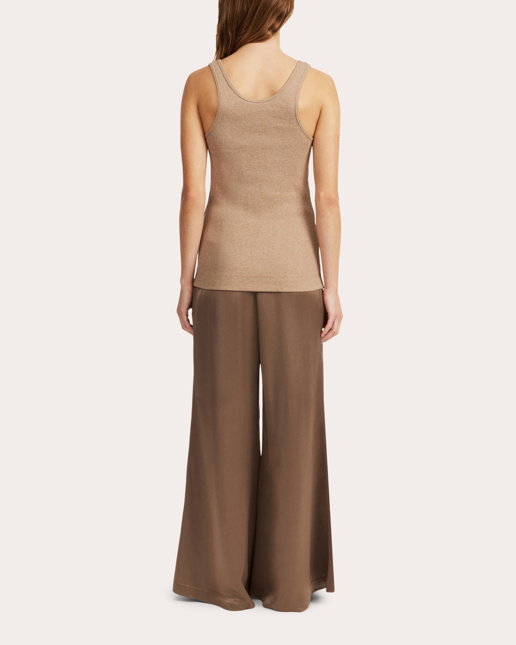Lucee Flared Satin Pants