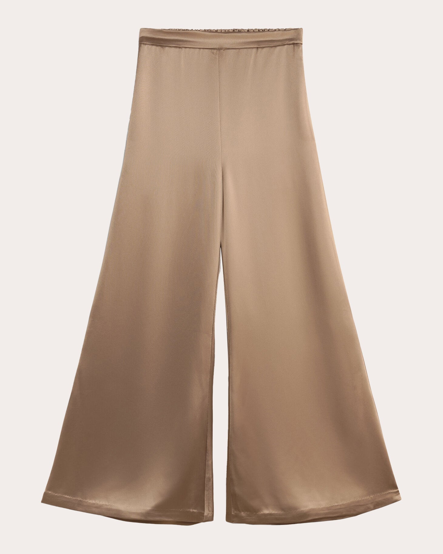 Lucee Flared Satin Pants