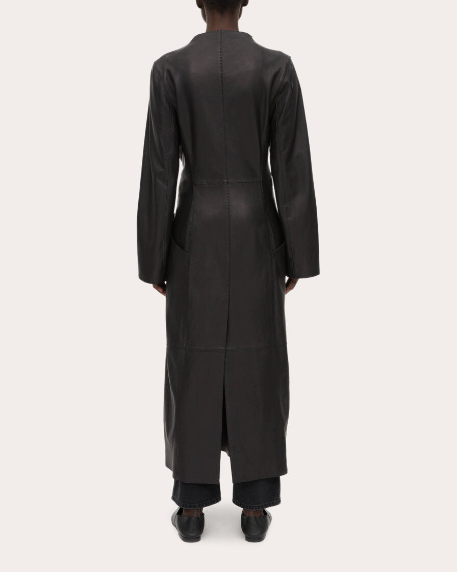 Sirrena Leather Coat