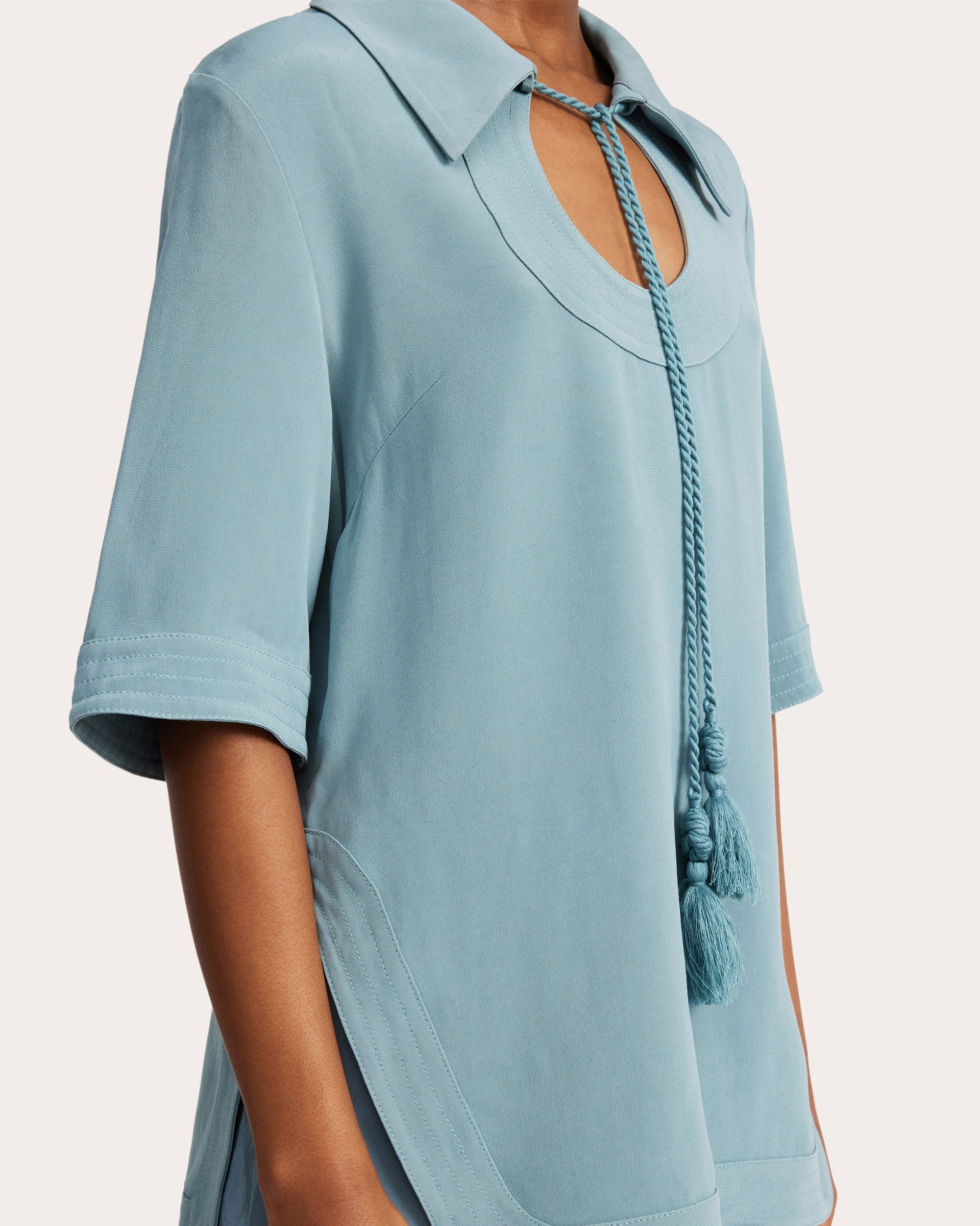 Brittiny Tasseled Top