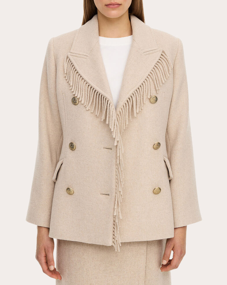 Iggie Fringe Blazer