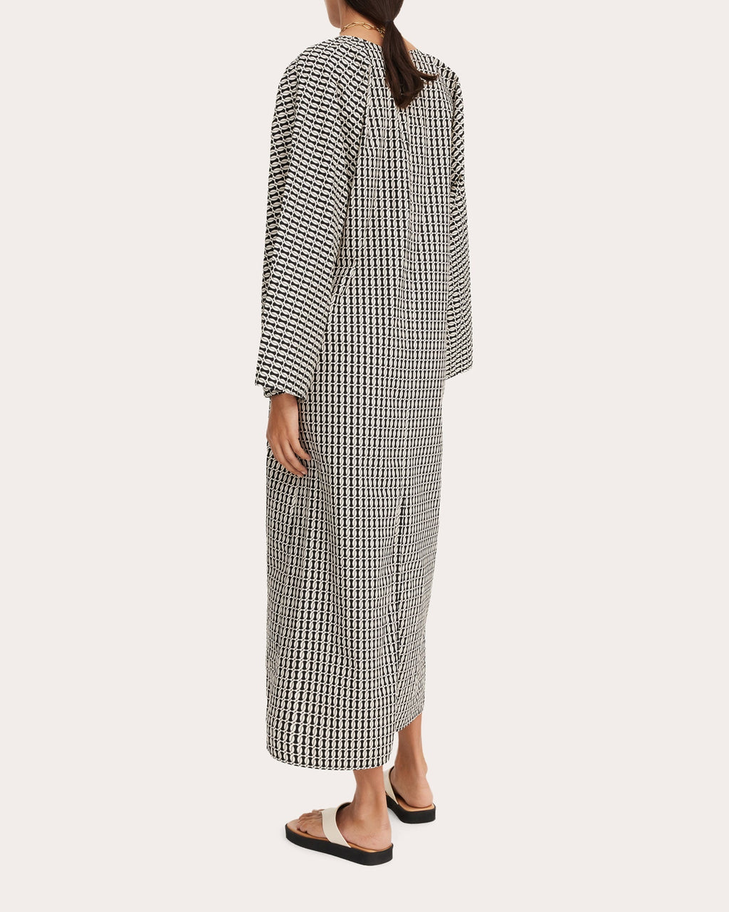 Calynn Monogram Maxi Dress