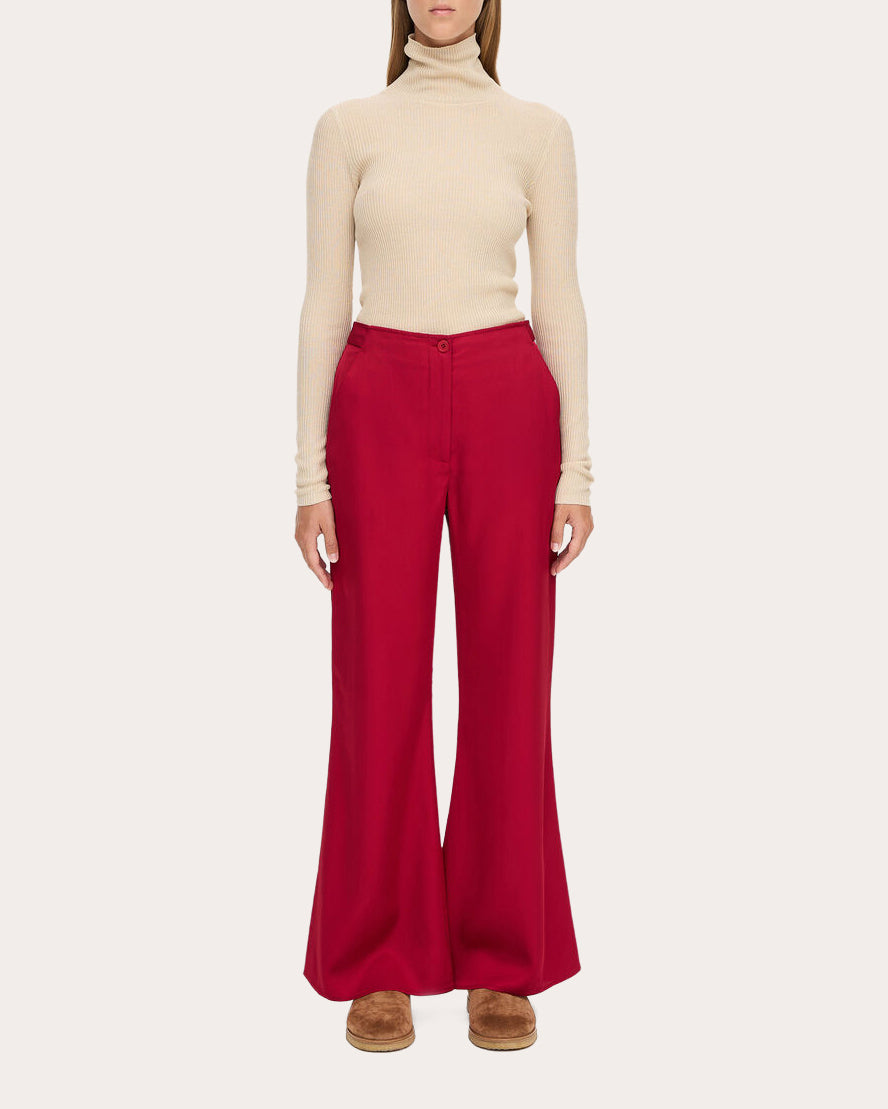 Amores High-Waist Trousers