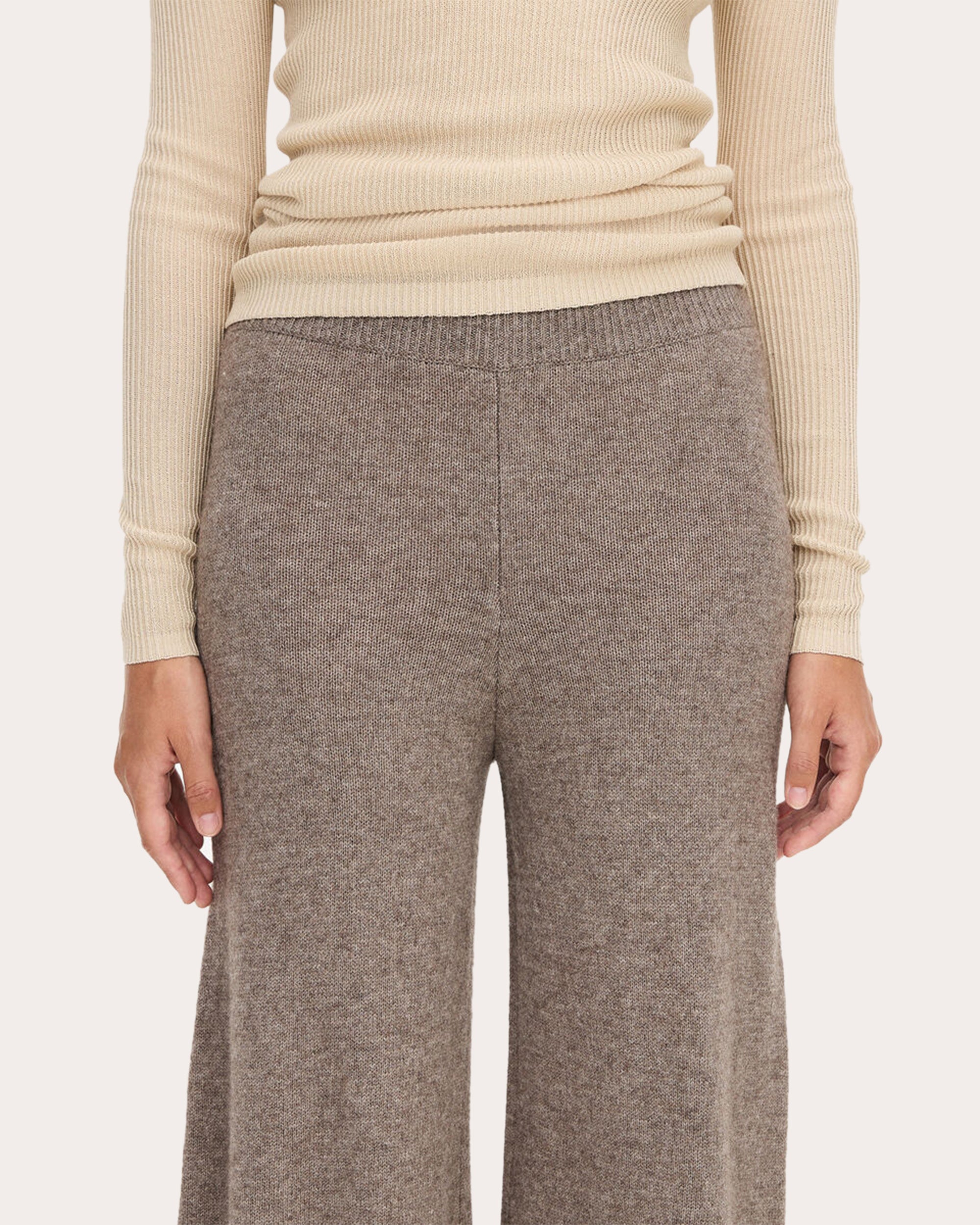 Tevah Tapered Wool Trousers