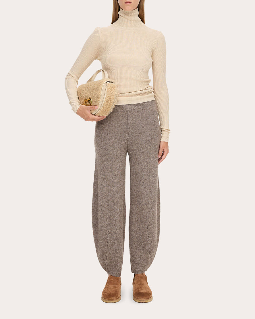 Tevah Tapered Wool Trousers