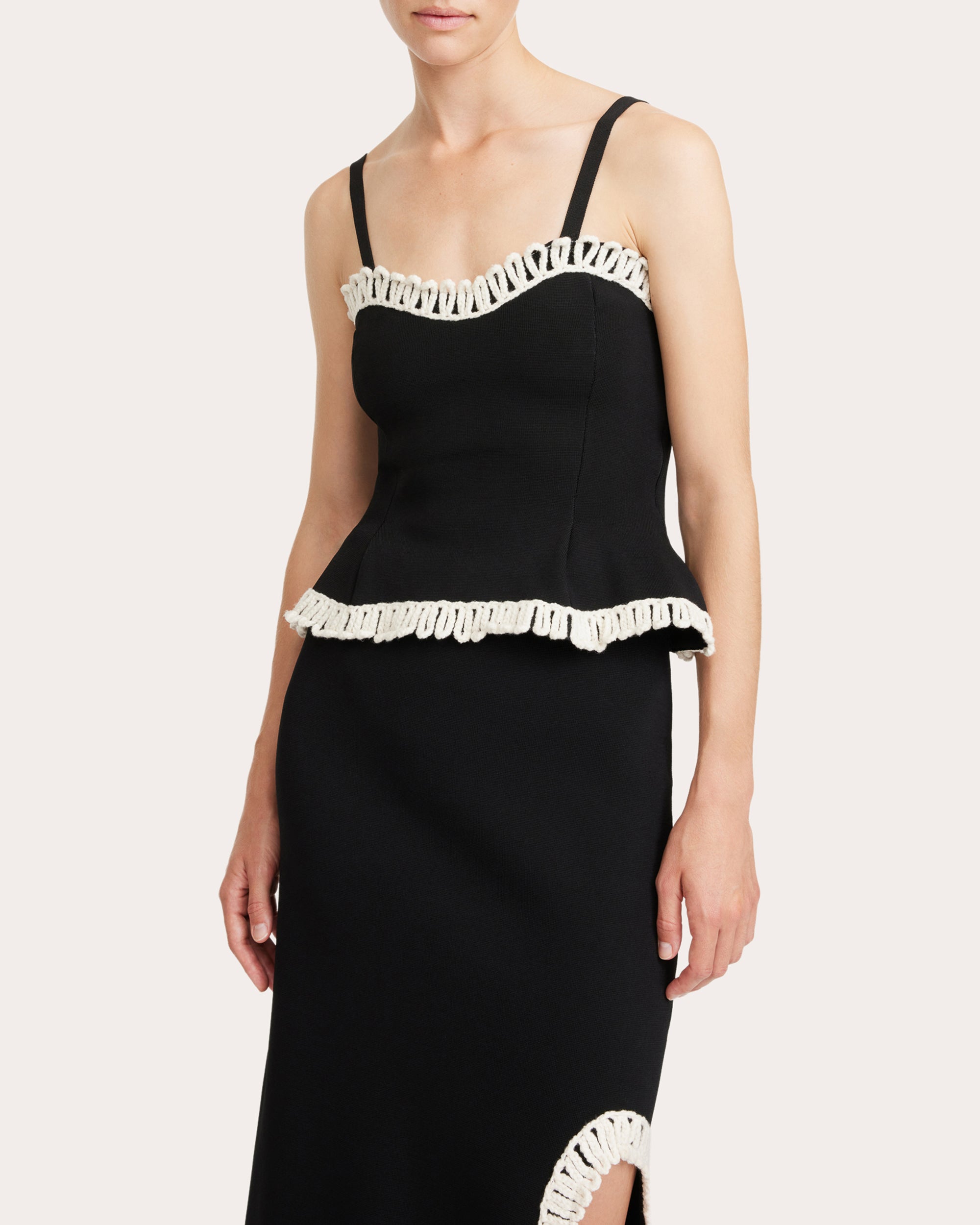 Kylee Embroidered Flare Top