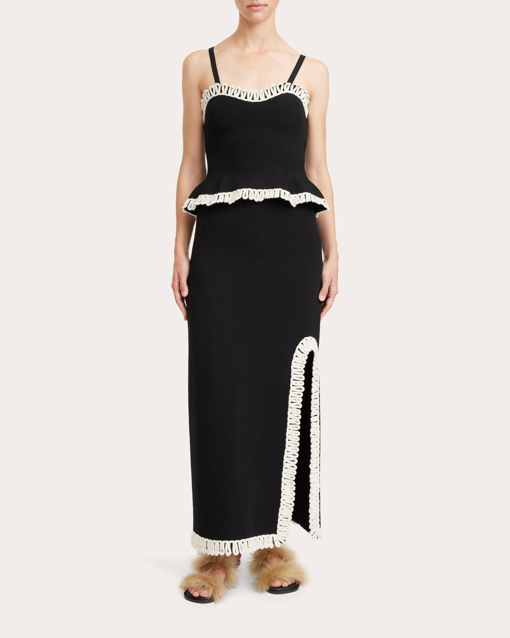 Kylee Embroidered Flare Top