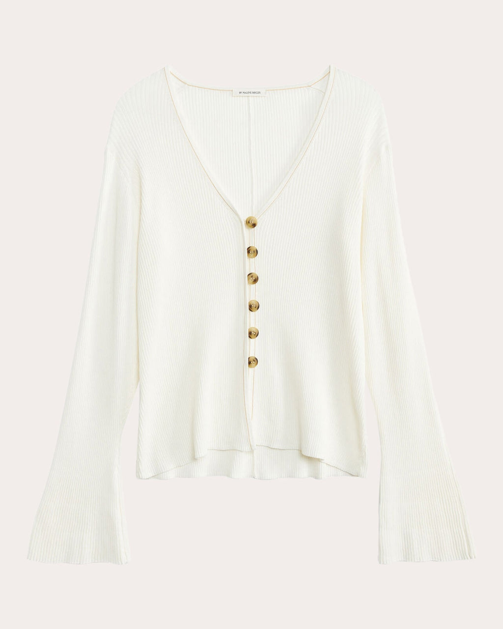 Cirella Ribbed Cotton-Blend Cardigan