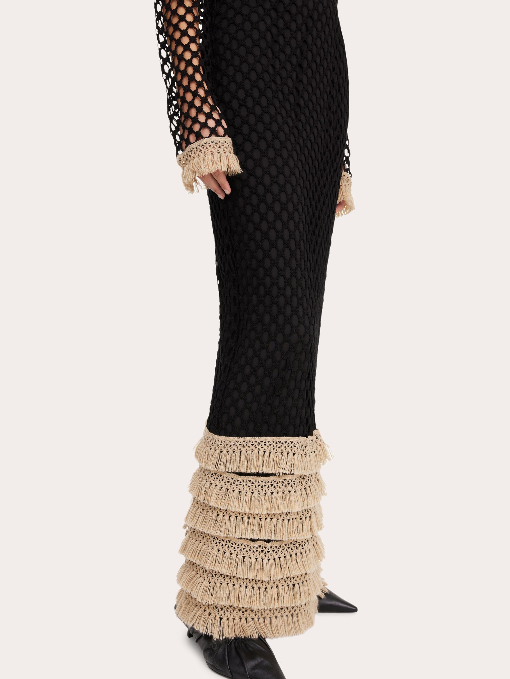 Anae Crocheted Maxi Dress