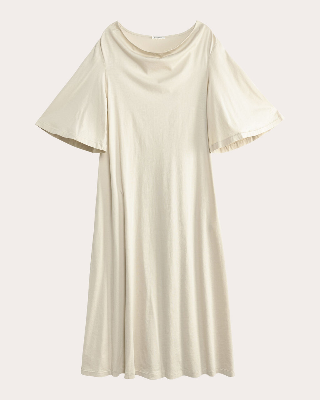 Yalia Draped Cotton Maxi Dress