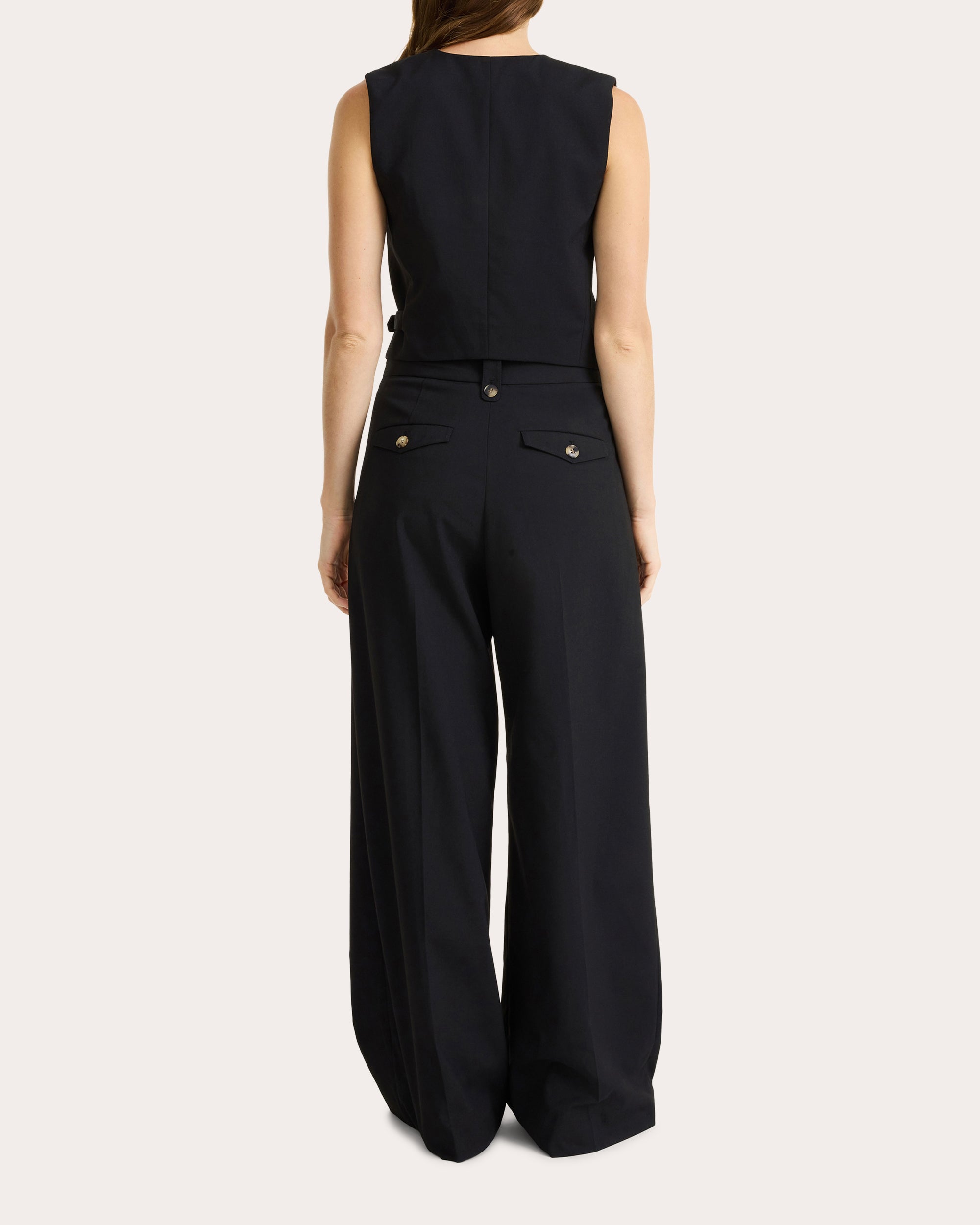 Taal Pleated Wide-Leg Pants