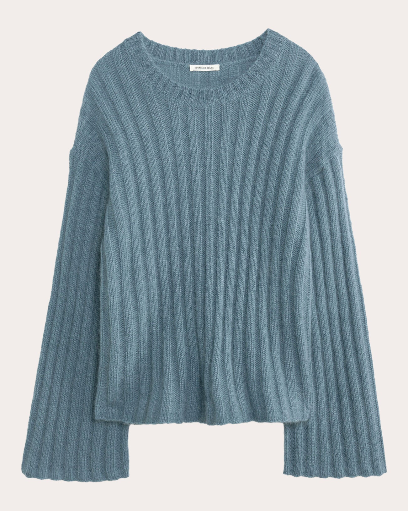 Cierra Ribbed Wool-Blend Sweater