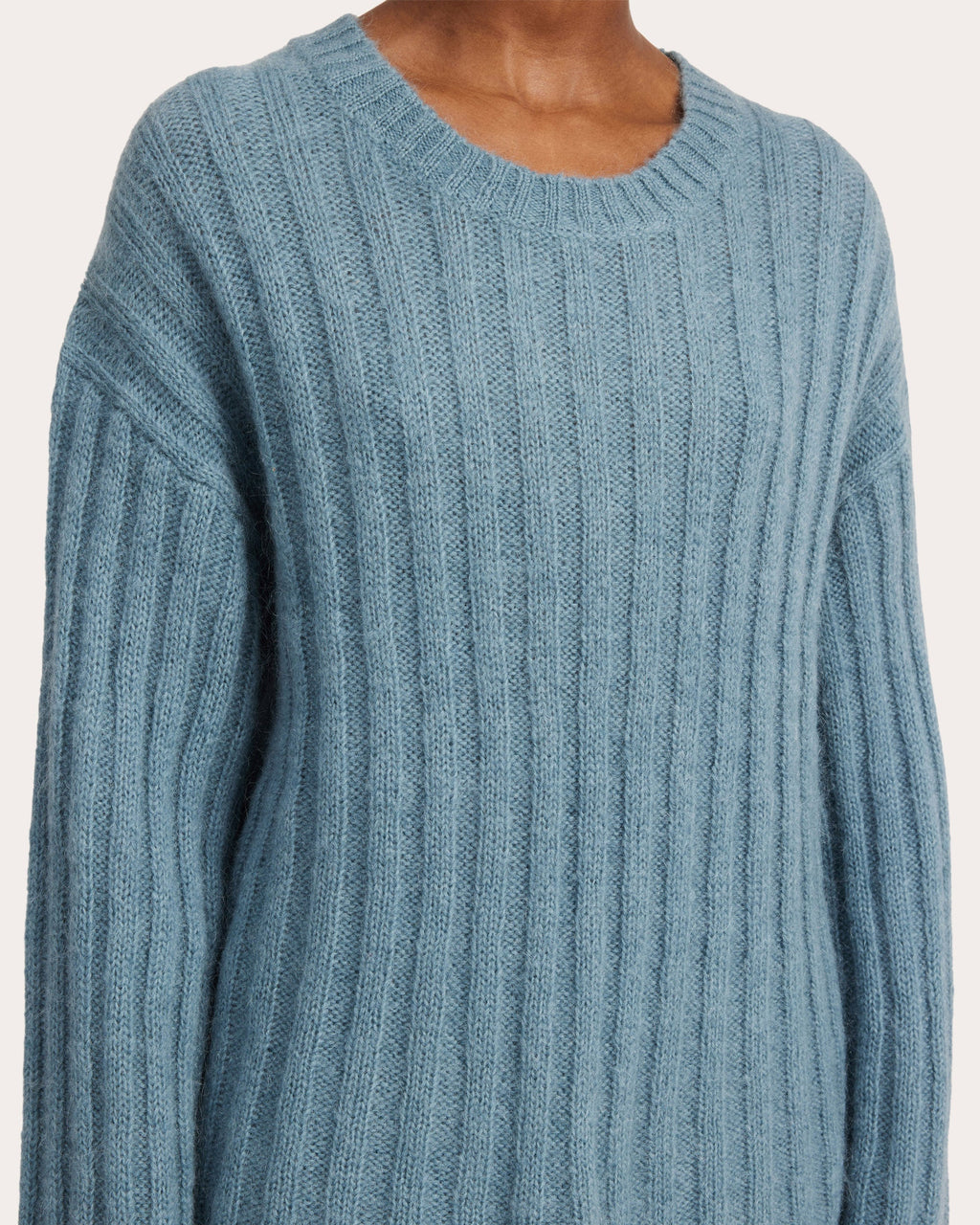 Cierra Ribbed Wool-Blend Sweater