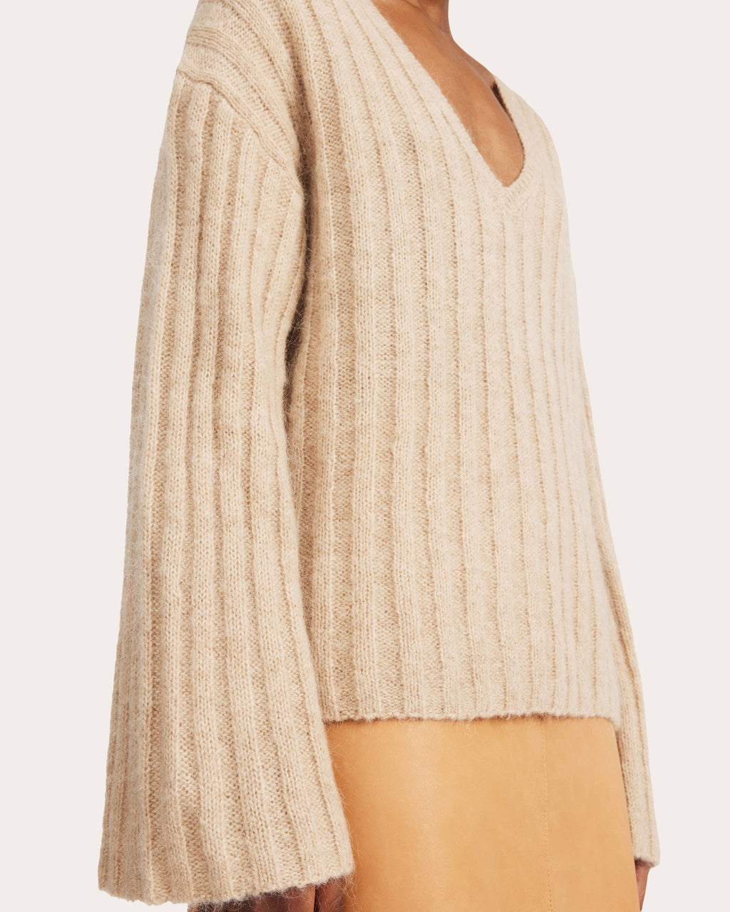 Cimone Ribbed Wool-Blend Sweater