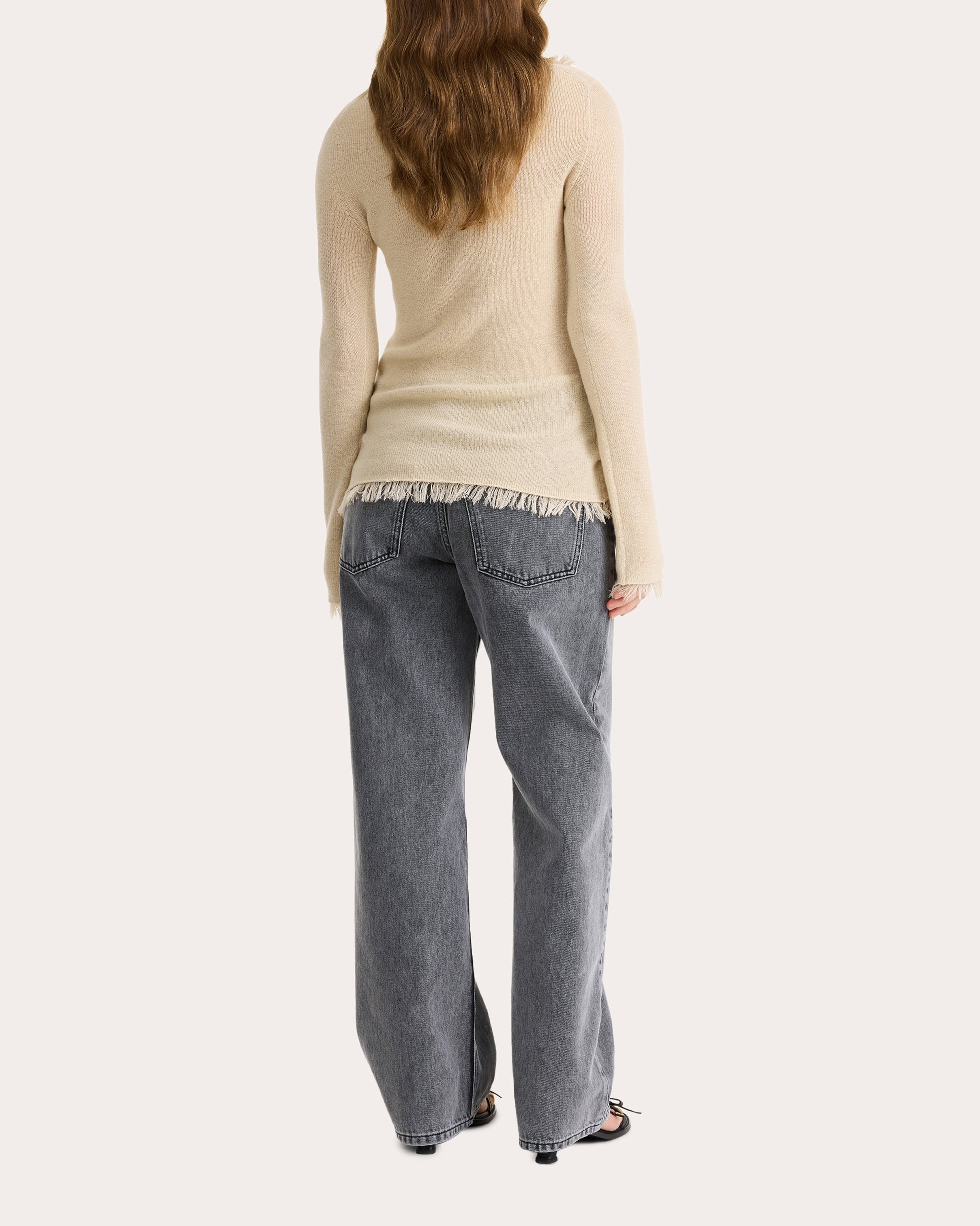 Dreele Fringed Wool-Blend Sweater