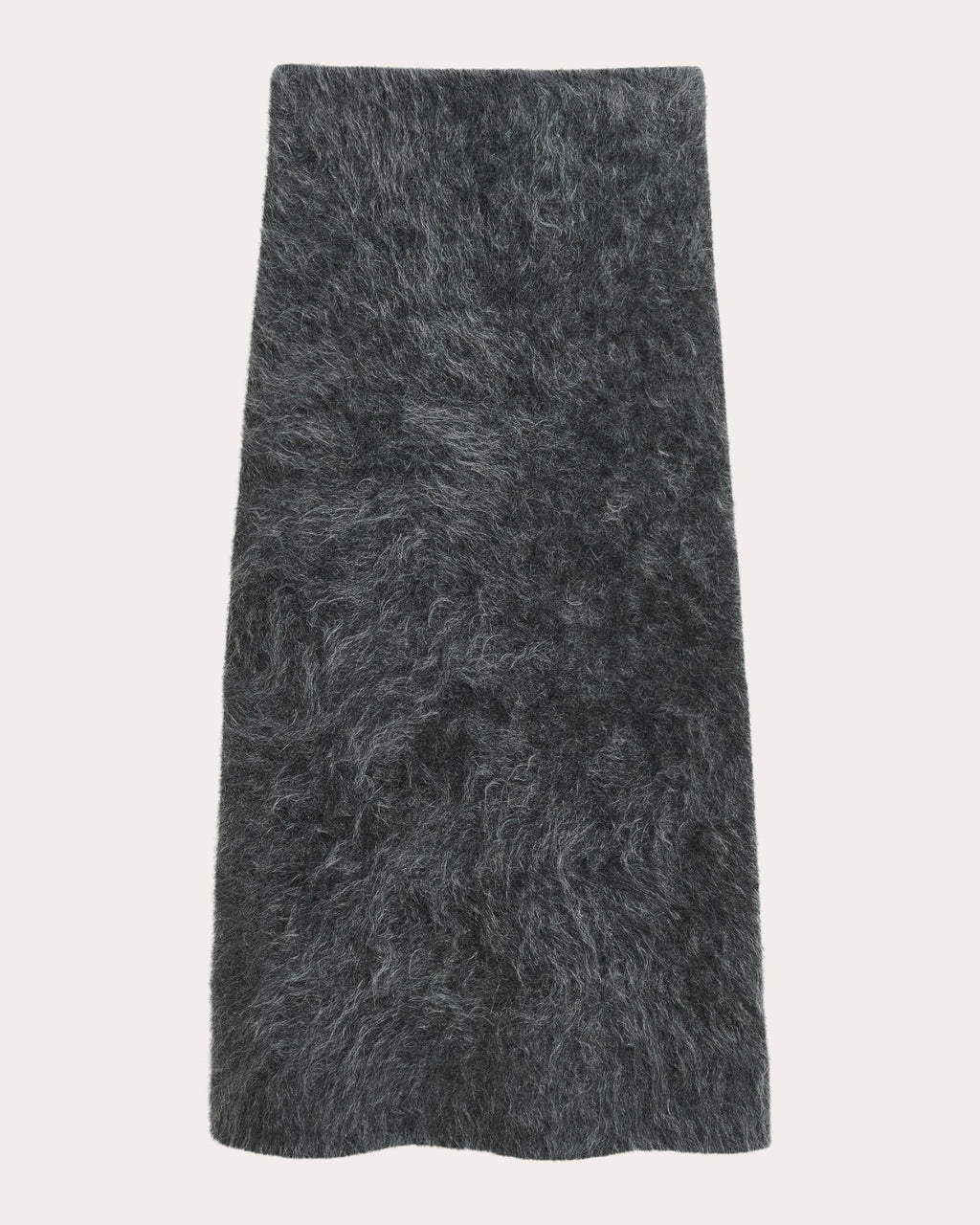 Estille Wool-Mohair Blend Midi Skirt