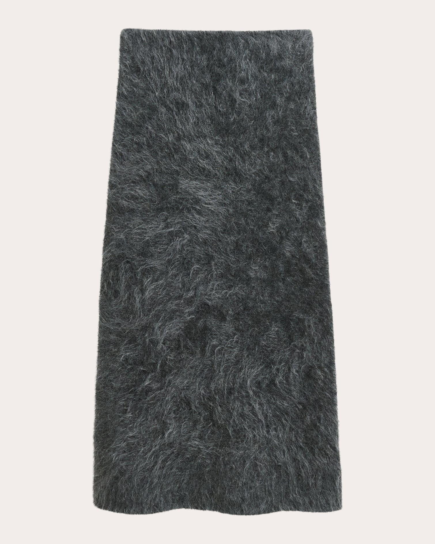 Estille Wool-Mohair Blend Midi Skirt