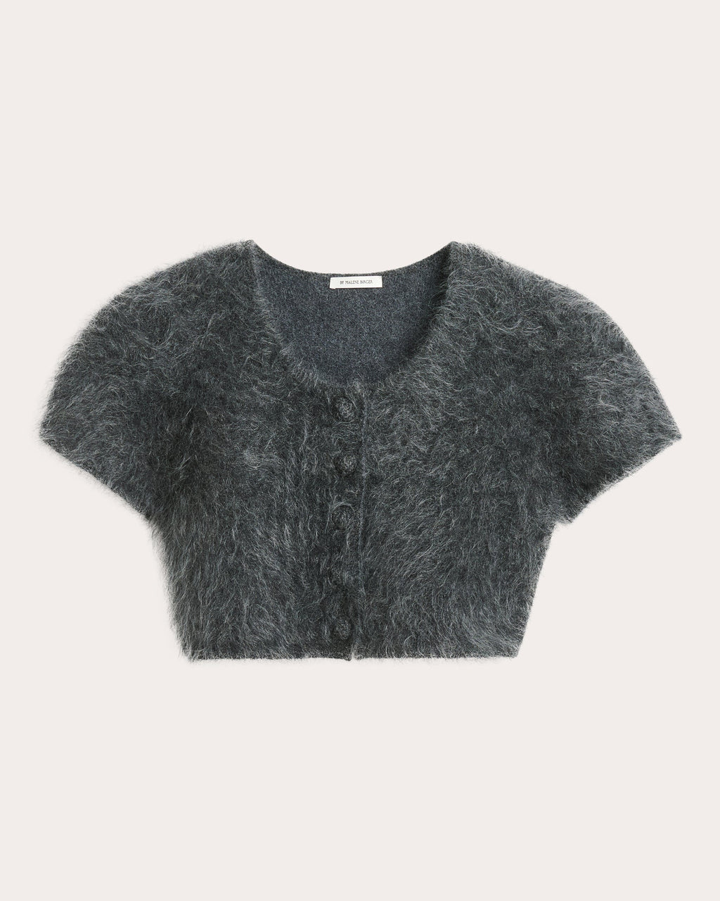 Zhara Cropped Wool-Mohair Blend Sweater