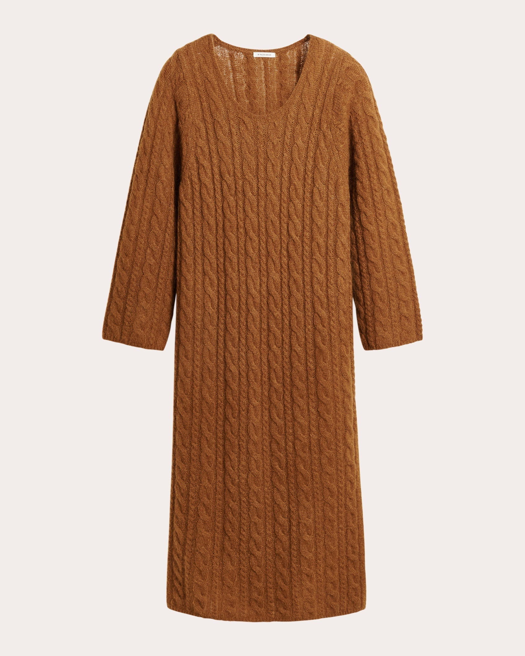 Lovella Cable-Knit Wool-Blend Maxi Dress