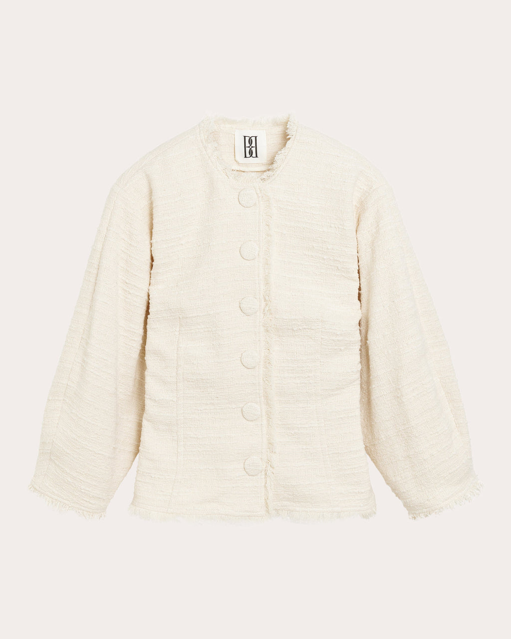 Vascaya Fringed Bouclé Blazer