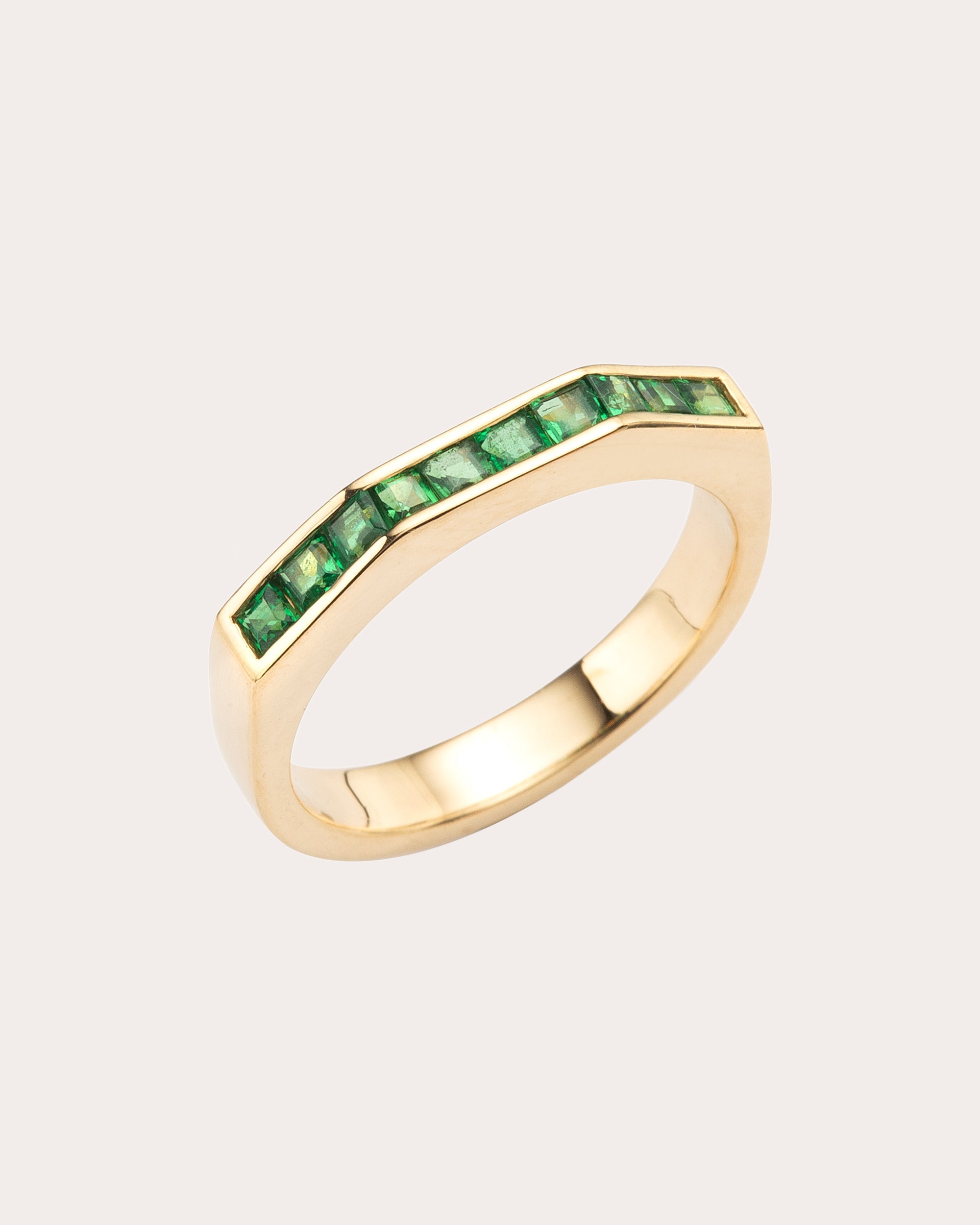 Otto 14K Gold Tsavorite Ring