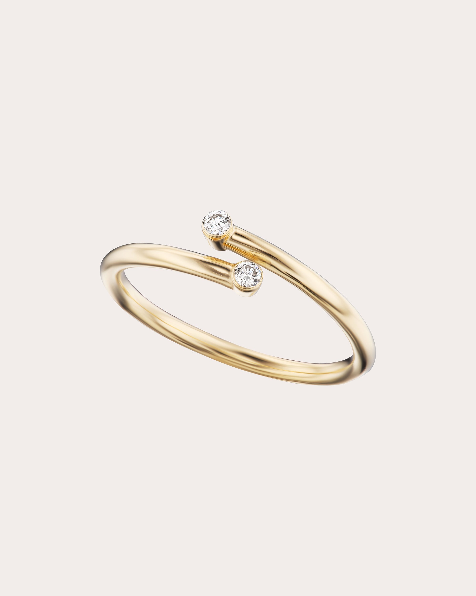 Confetti 14K Gold Diamond Ring