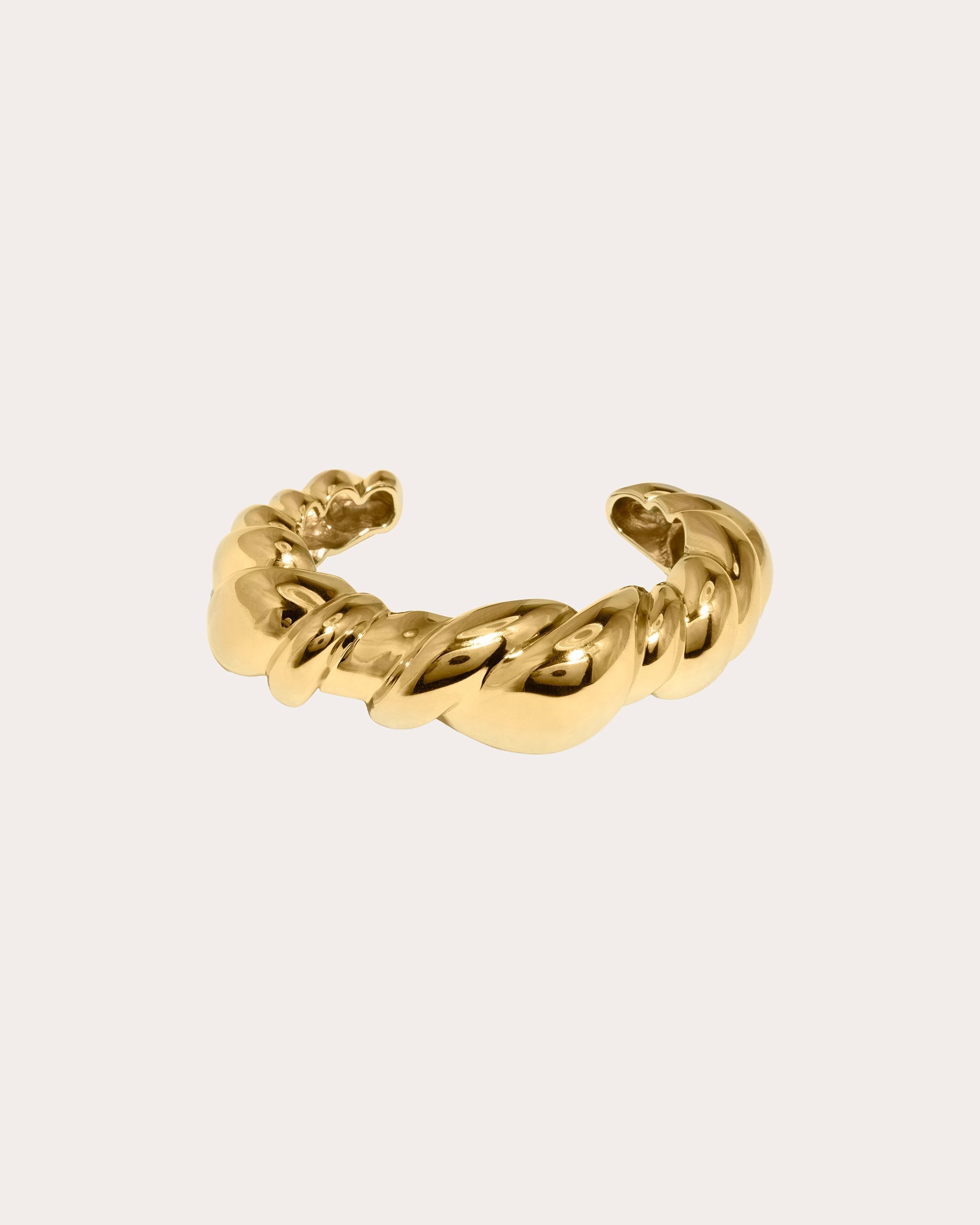 Meandering 18K Gold-Plated Cuff