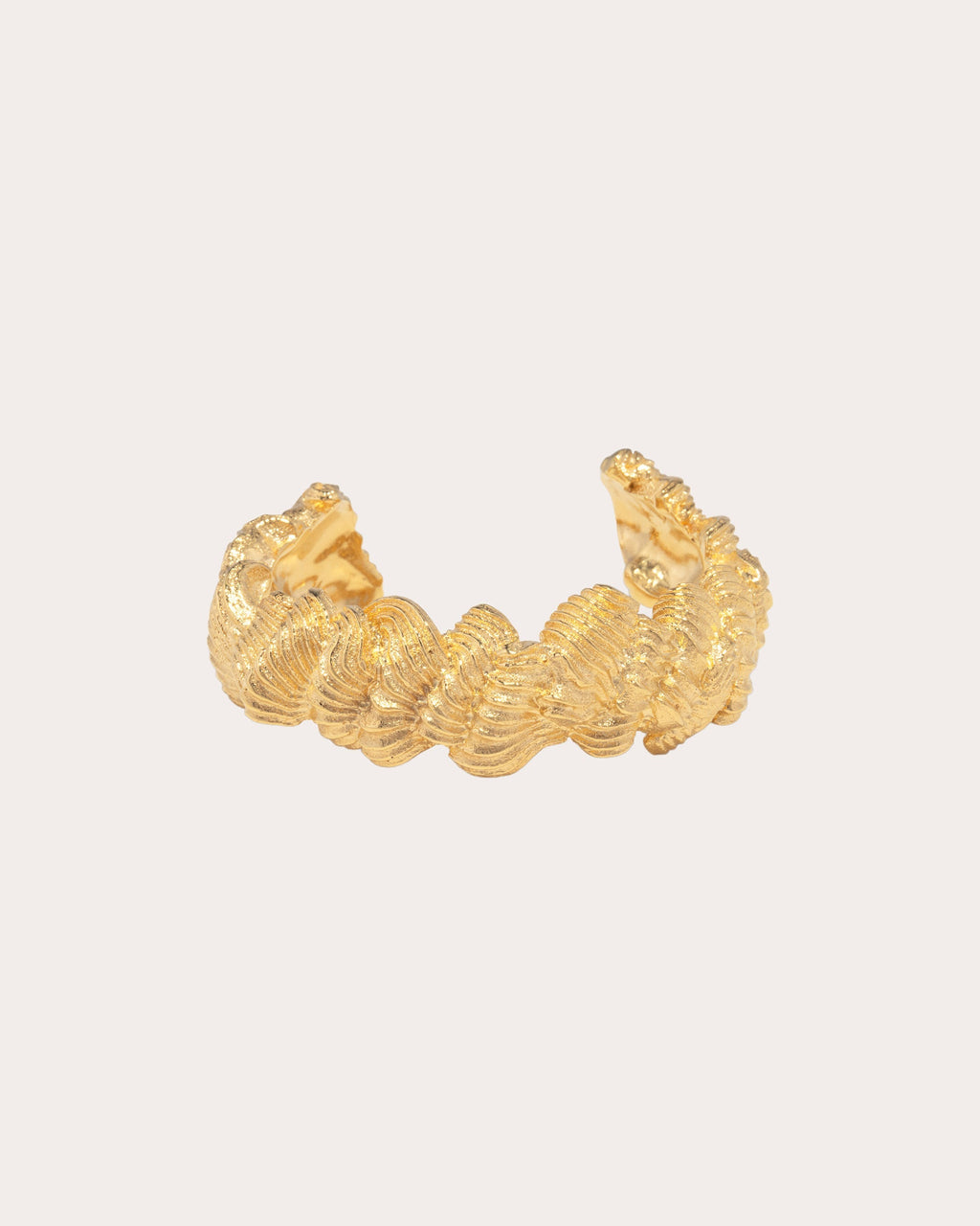 Buttercream (Or, the Icing on the Cake) 18K Gold-Plated Cuff