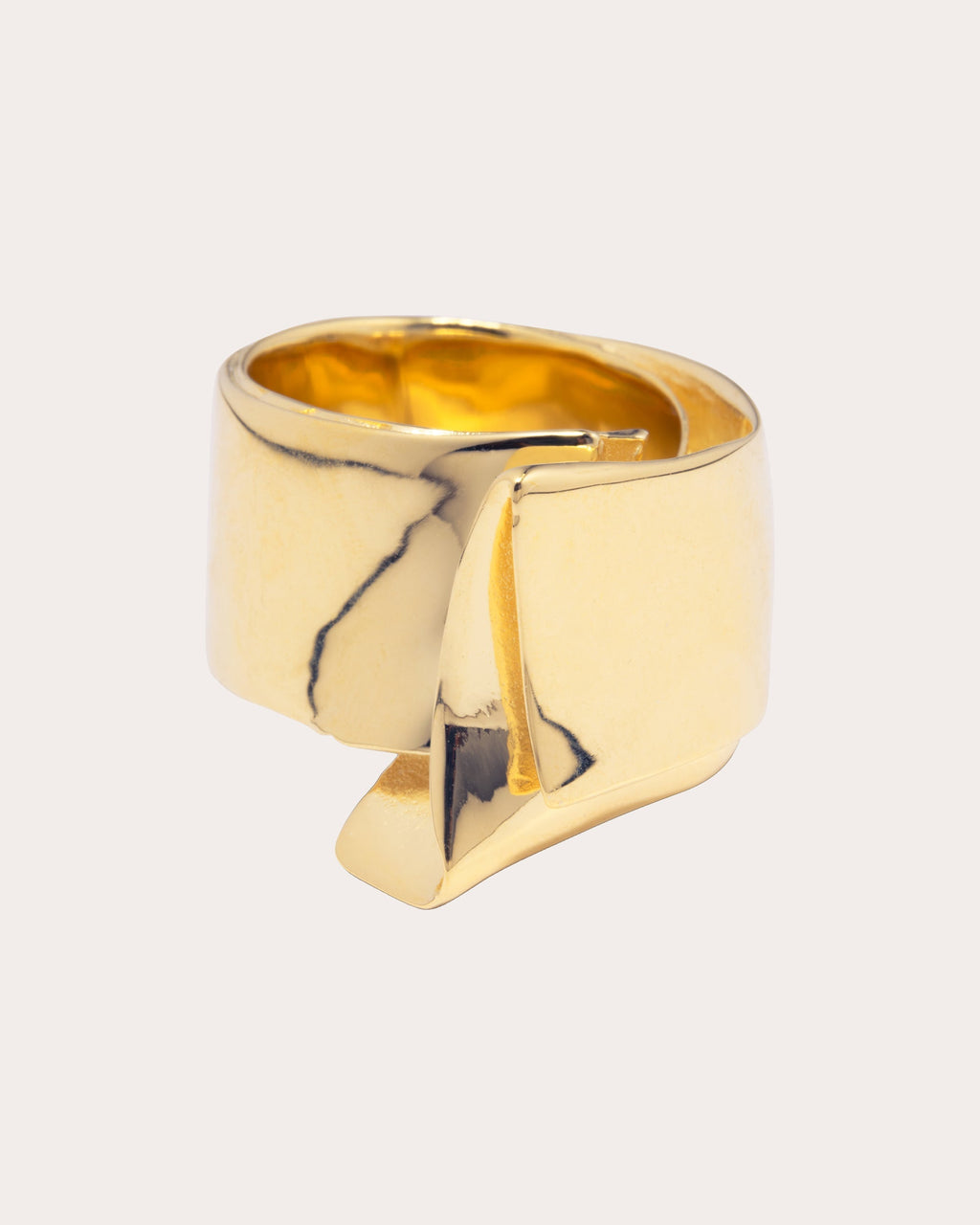 Peak 18K Gold-Plated Ring