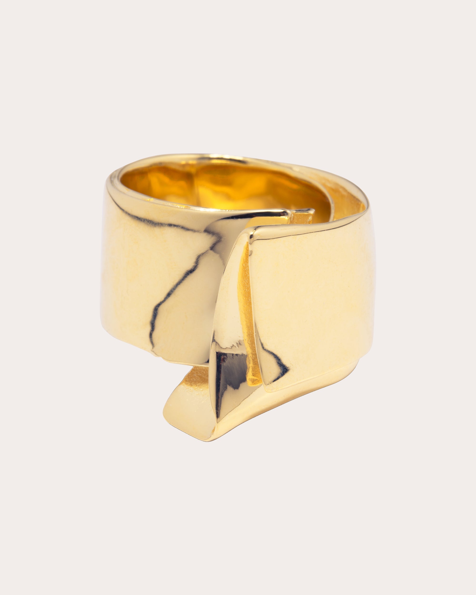 Peak 18K Gold-Plated Ring