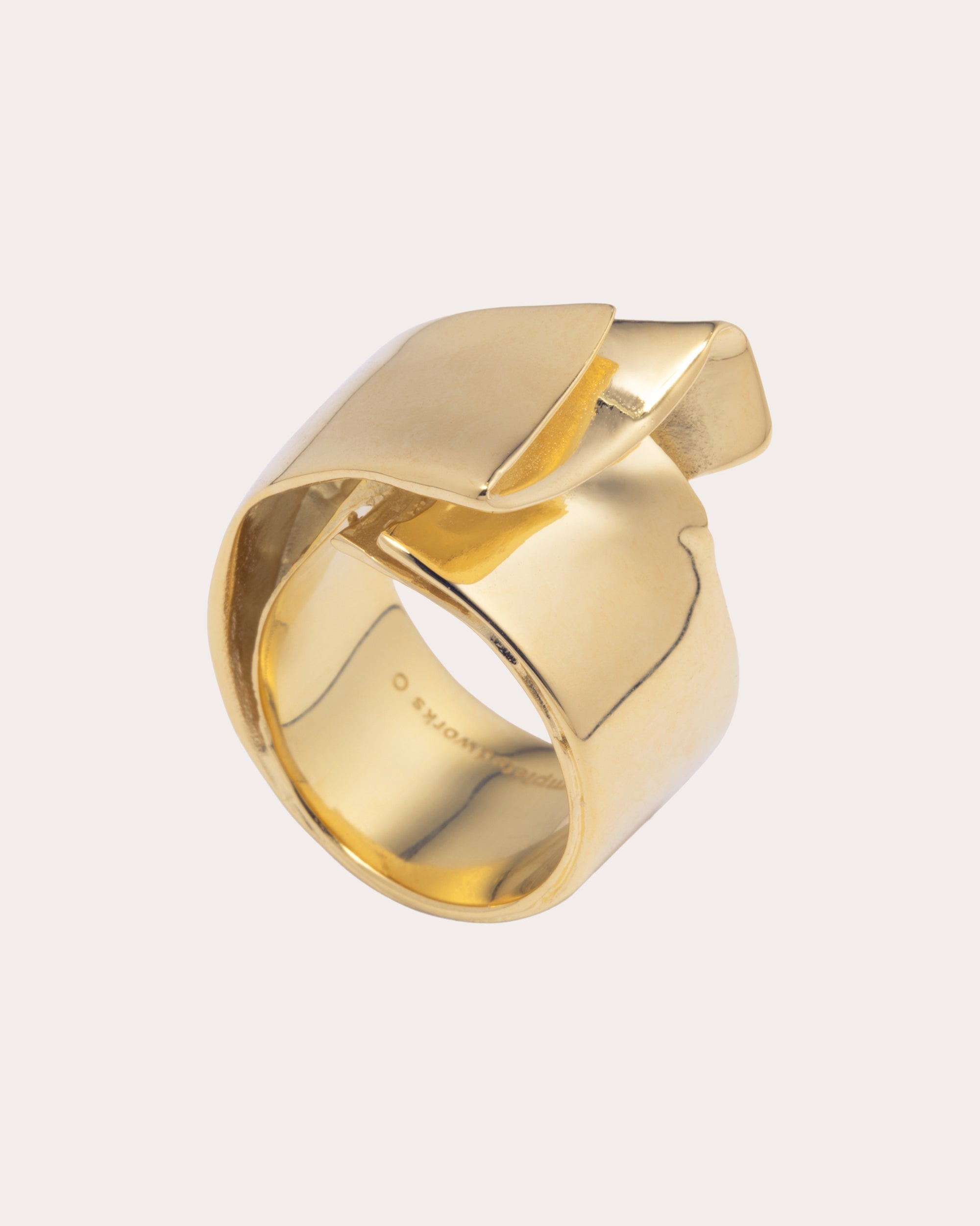 Peak 18K Gold-Plated Ring