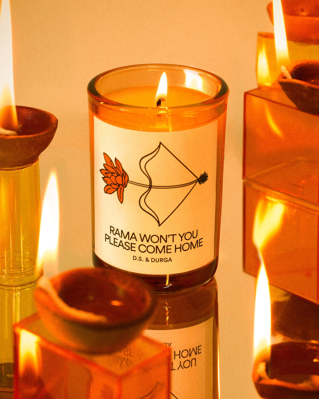 Rama Won't You Please Come Home Candle 7oz