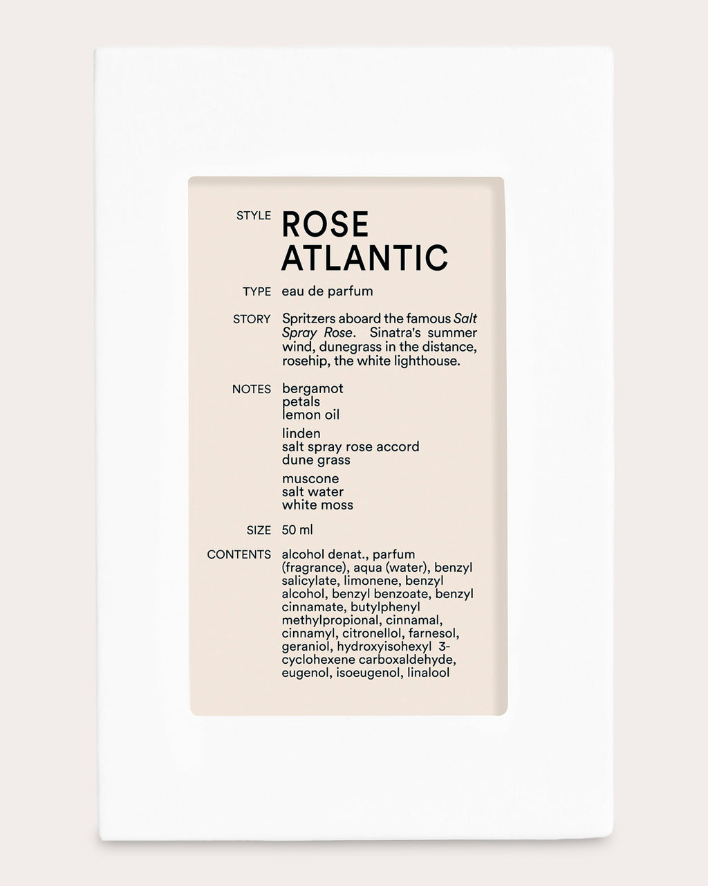 Rose Atlantic Eau de Parfum 50ml