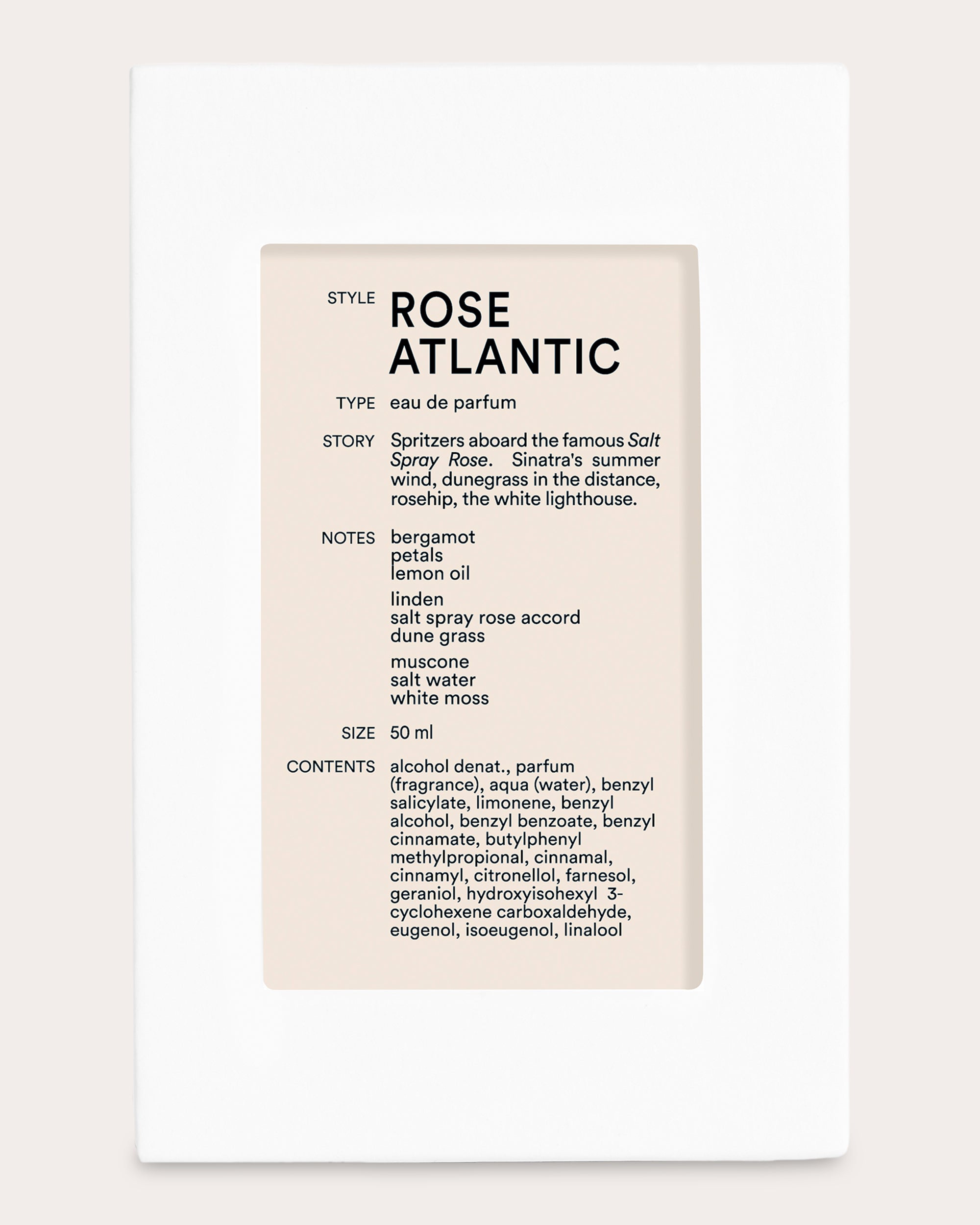 Rose Atlantic Eau de Parfum 50ml