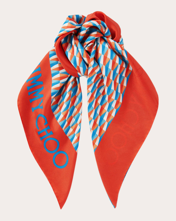 Reta Printed Silk Scarf