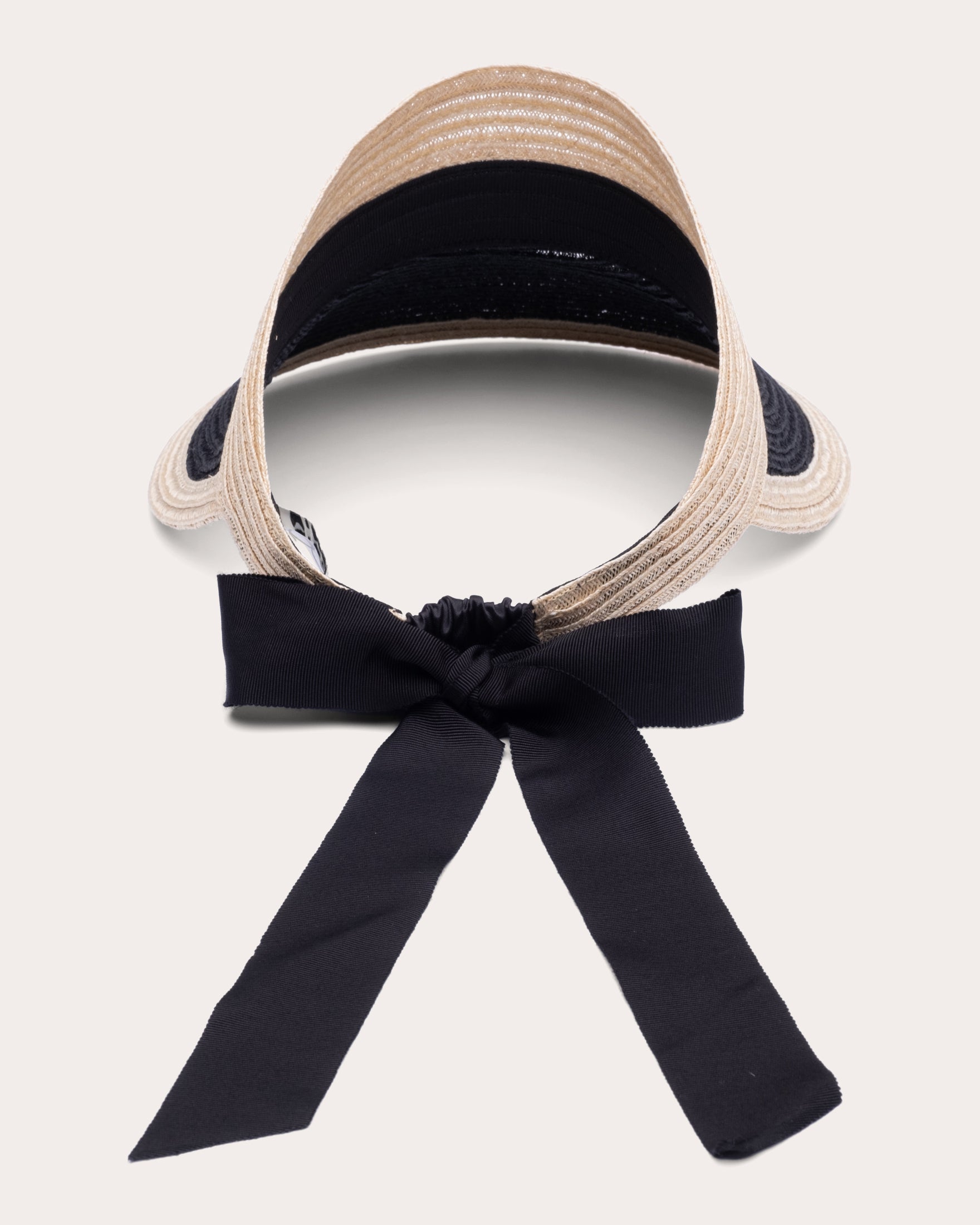 Ricky Grosgrain-Trimmed Hemp-Blend Visor