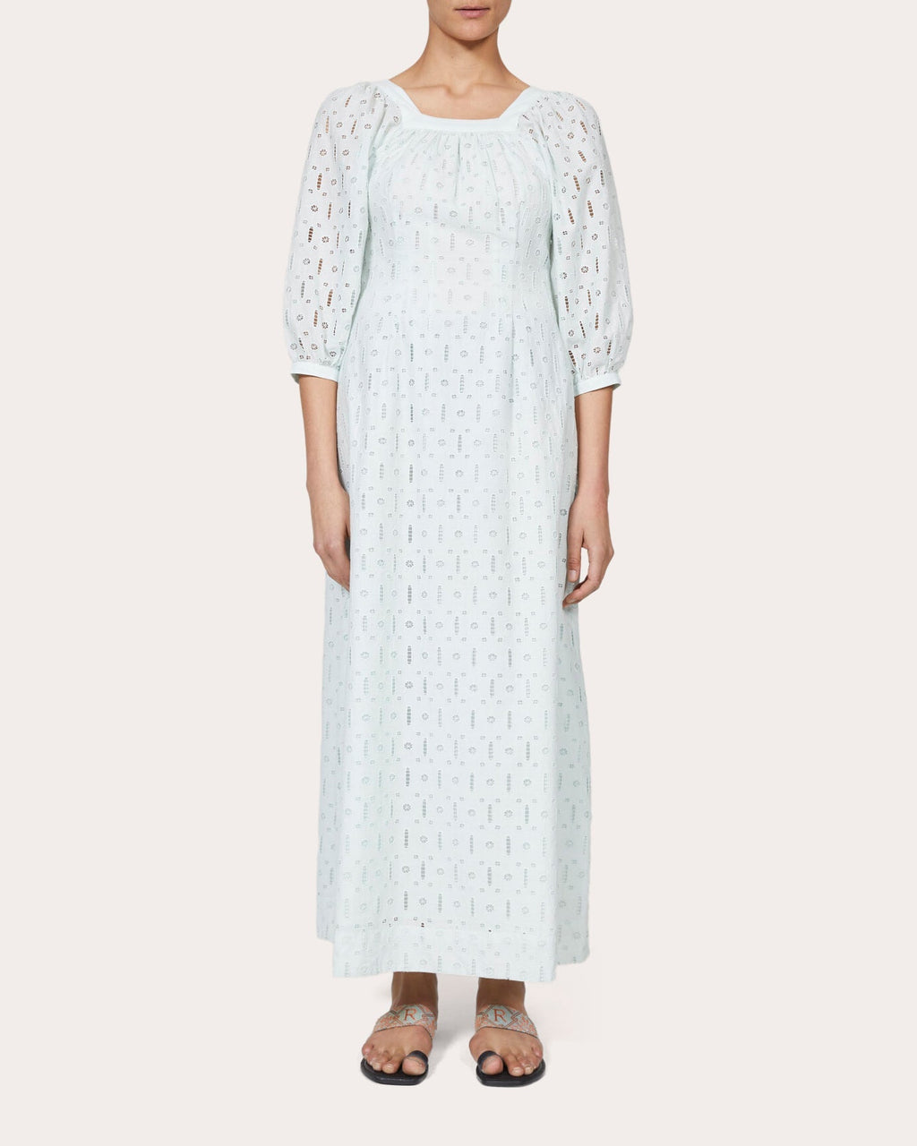 Rivoli Broderie Maxi Dress