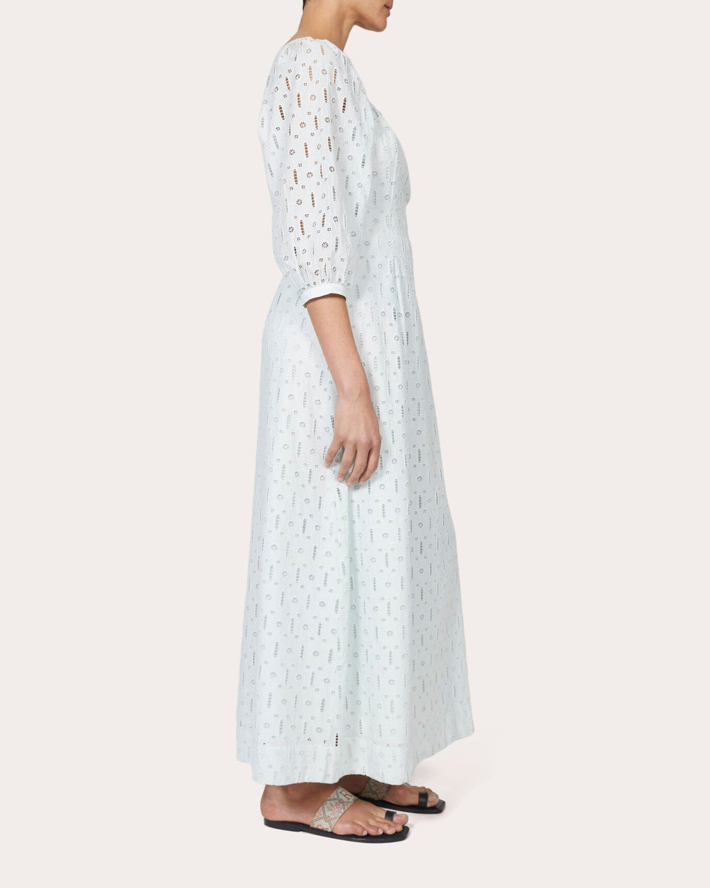 Rivoli Broderie Maxi Dress
