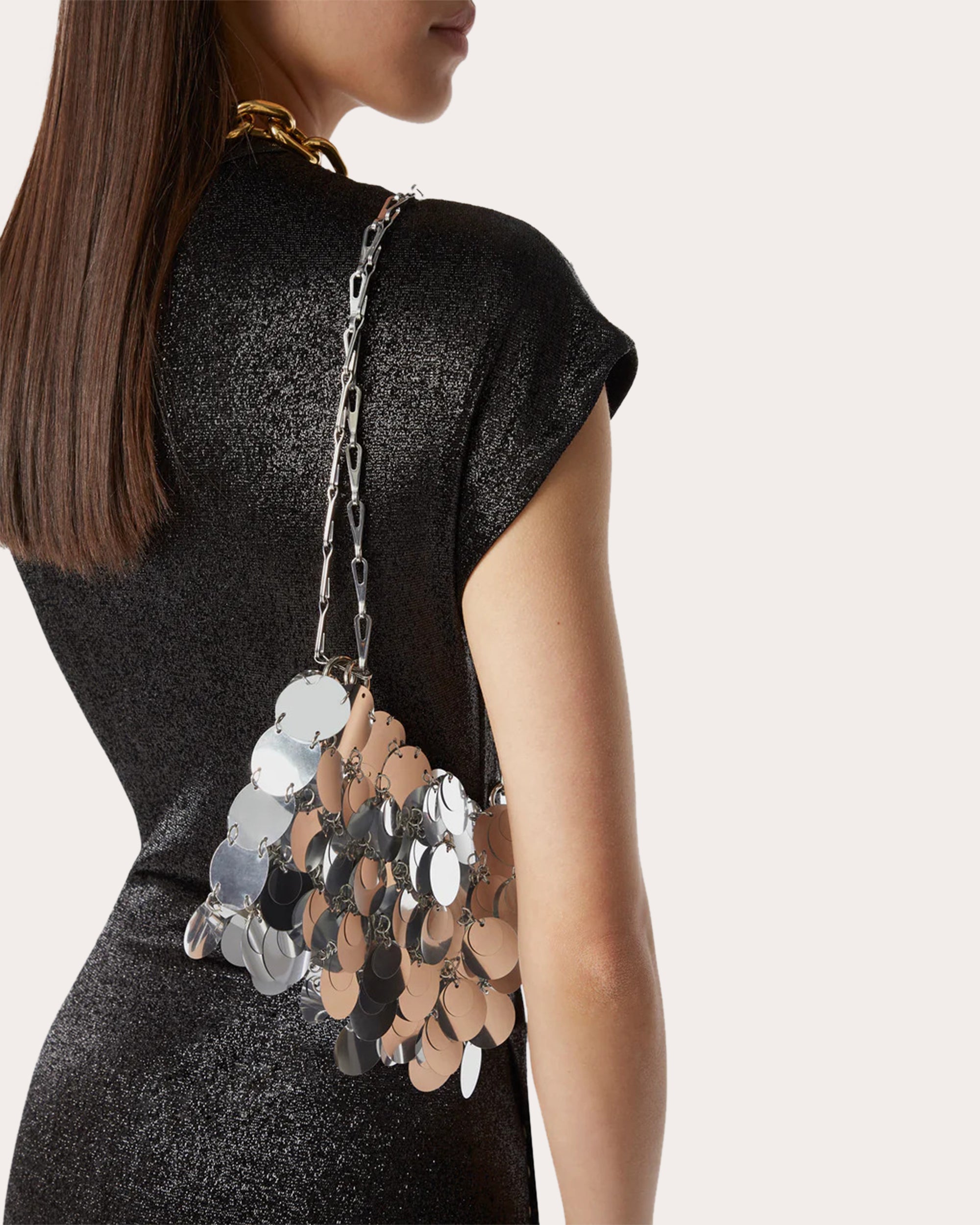 Sparkle Nano Paillette Shoulder Bag