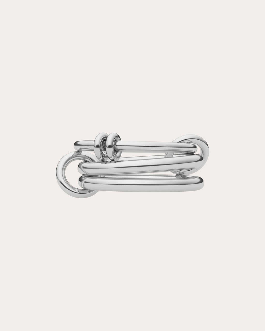 Raneth Sterling Silver Linked Rings