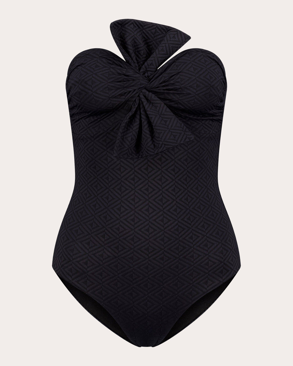 Raquel Bow-Detail Bandeau Swimsuit