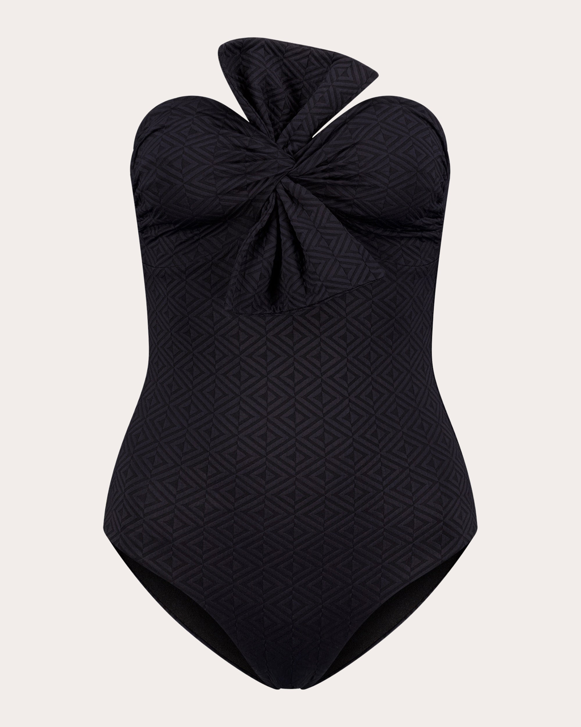 Raquel Bow-Detail Bandeau Swimsuit